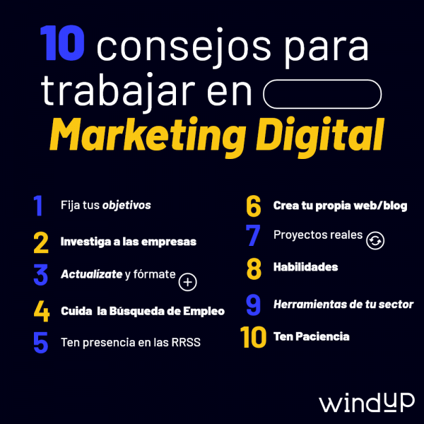 ¿Qué estudios se necesita para marketing digital?
