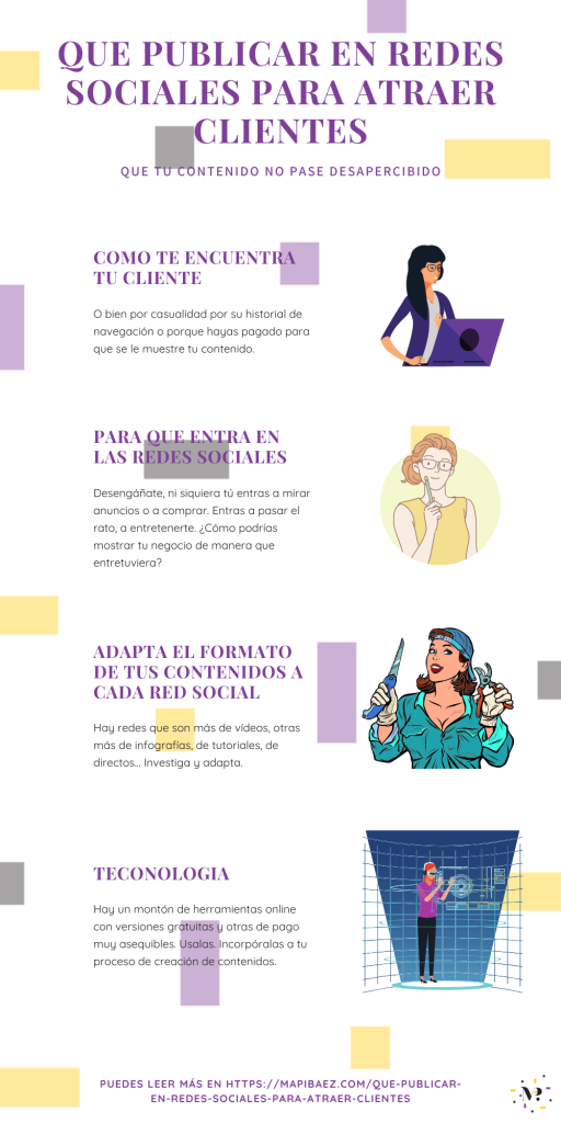 ¿Que publicar para atraer clientes?